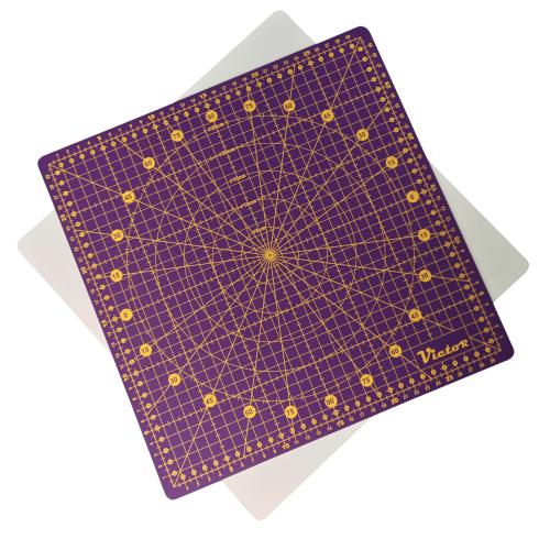 Cutting Mat, turnable, violet, 320x320mm