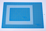 Schneidematte 3-lagig und selbstheilend - Farbe: Blau - Gre: 600x900mm