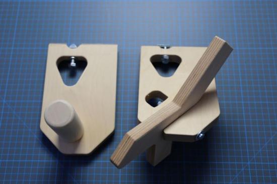 Rack System for Rolls - type: Bracket 